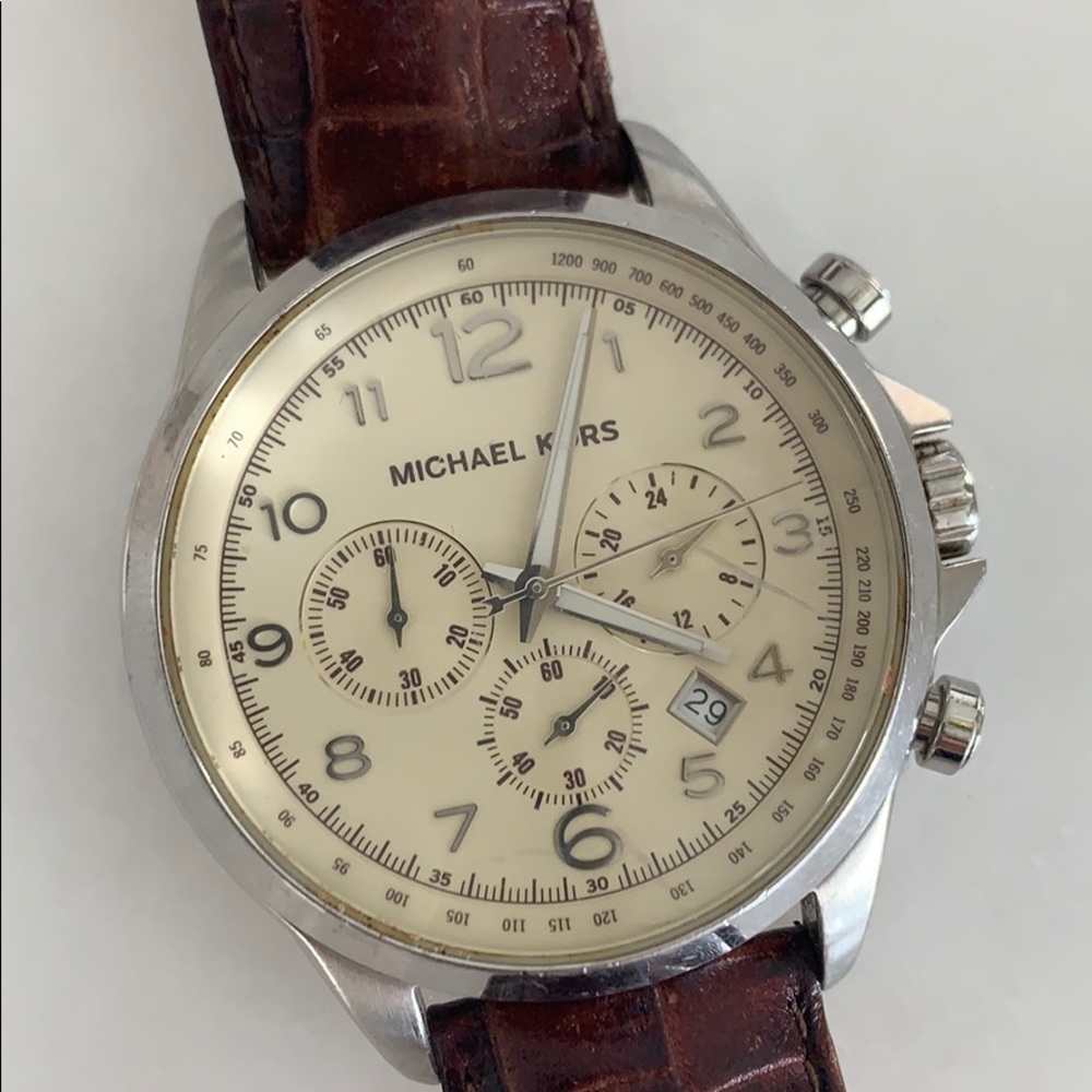 Micheal Kors big Face Vintage Watch